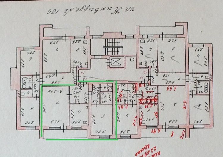 квартира г Тамбов р-н Советский ул Киквидзе 106 фото 12