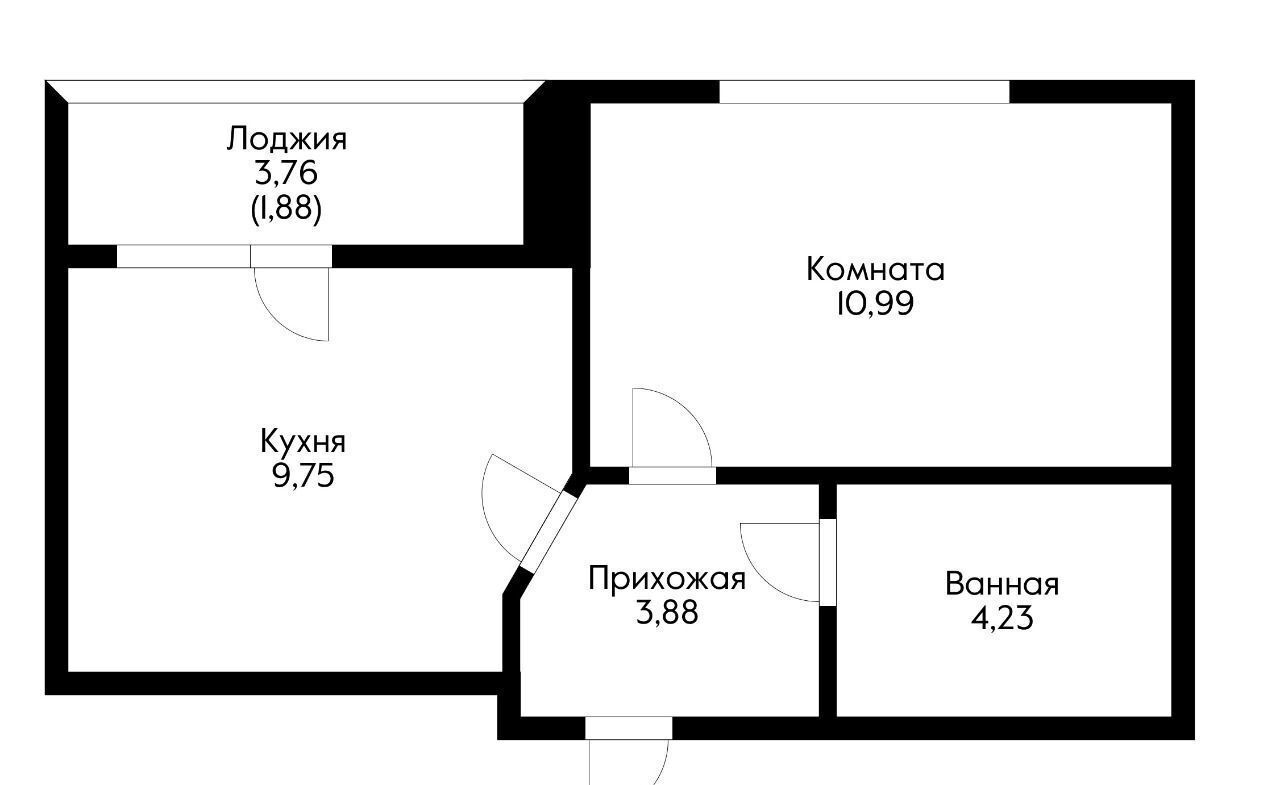 квартира г Краснодар р-н Прикубанский ул Красных Партизан 1/4к 16 фото 4