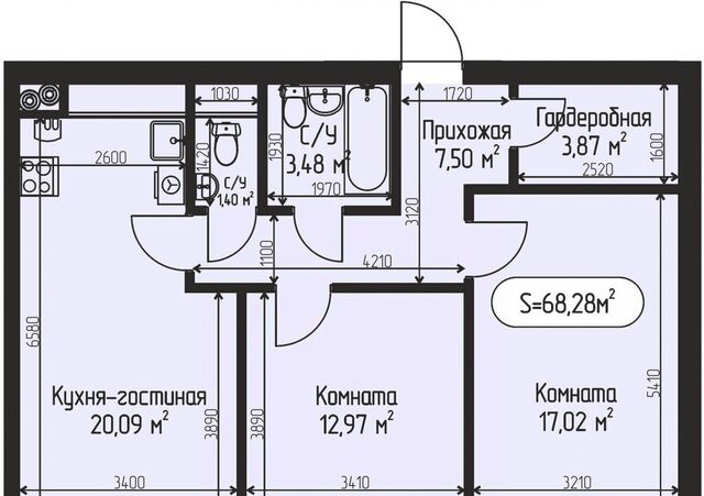 квартира с Озерецкое КП Мечта Лобня фото