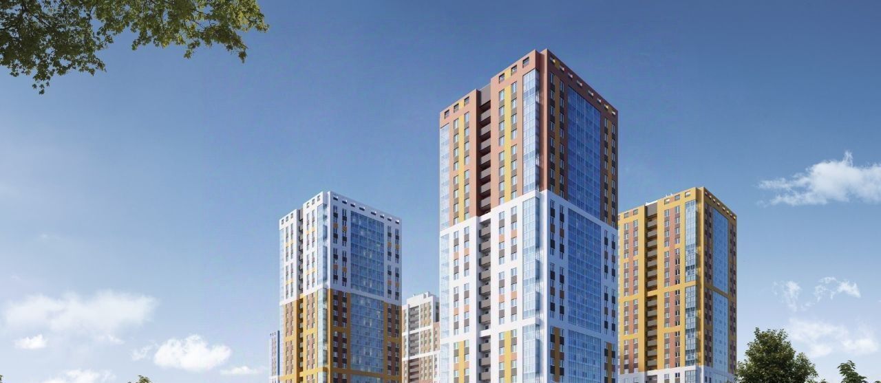 квартира г Екатеринбург р-н Орджоникидзевский пр-кт Космонавтов 108/3 ЖК Веер Парк Проспект Космонавтов фото 8