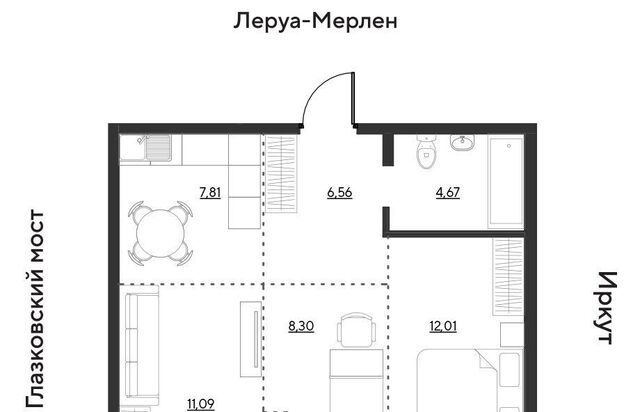 р-н Свердловский ул Набережная Иркута Затон кв-л фото