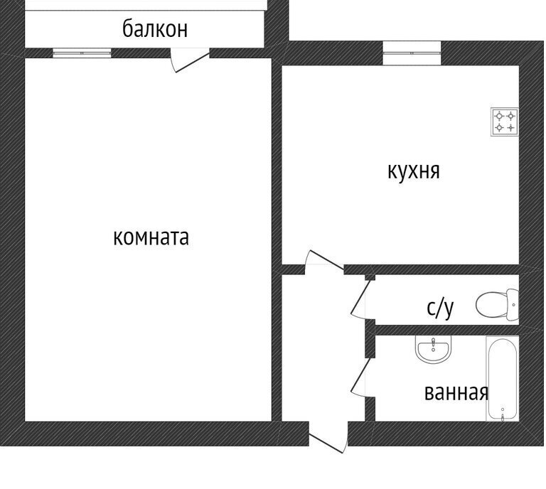 квартира г Курган ул 2-я Часовая 54а фото 7