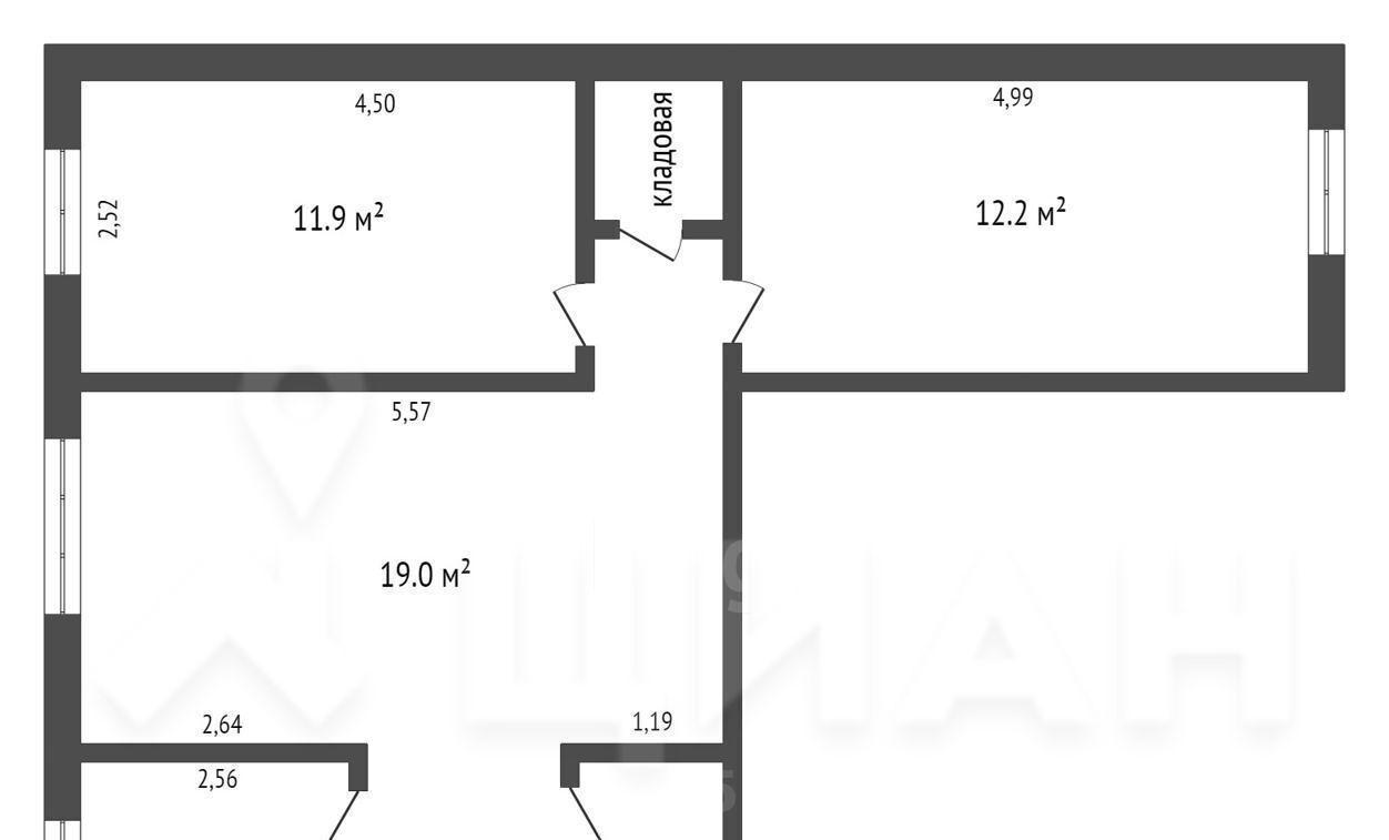 квартира г Астрахань р-н Ленинский ул 28-й Армии 10к/1 фото 2