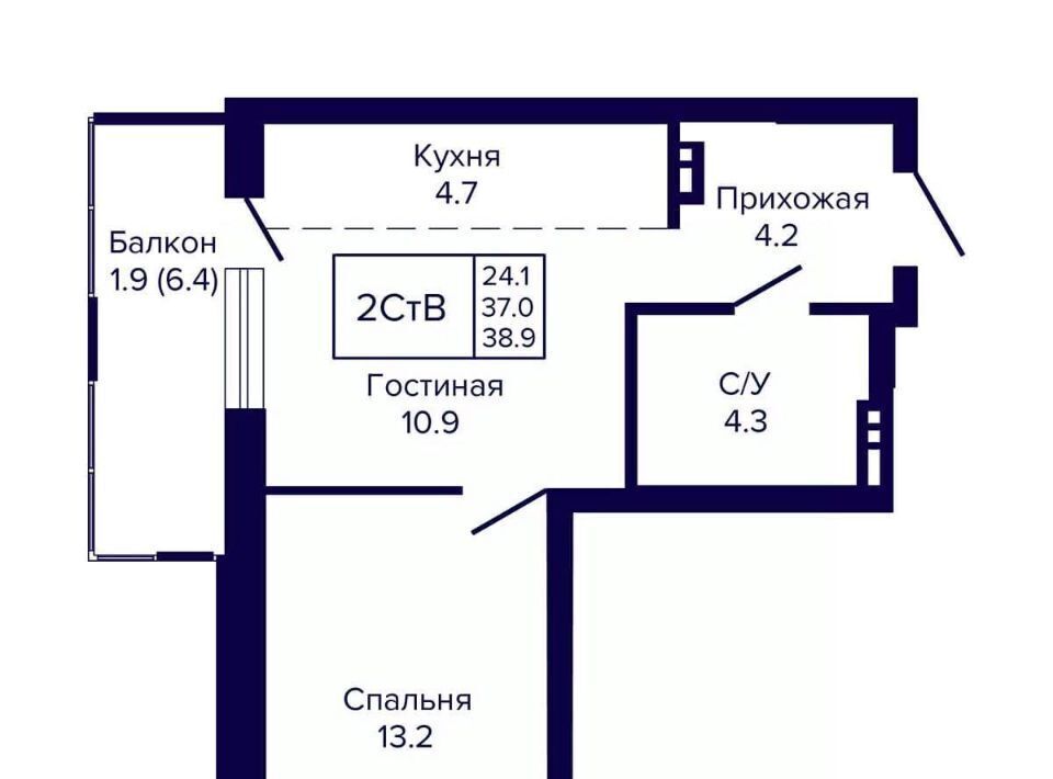 квартира г Новосибирск Заельцовская ул Ляпидевского 5 фото 1