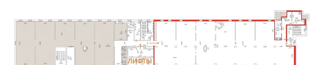 офис г Нижний Новгород Стрелка Мещерское Озеро ул Карла Маркса 44б жилрайон фото 19