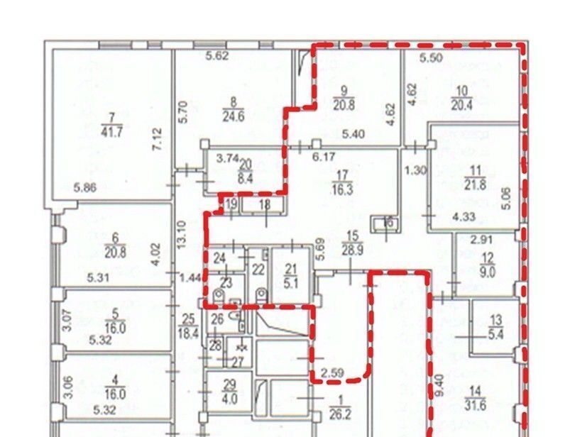 офис г Москва метро Новослободская ул Краснопролетарская 30с/1 фото 13