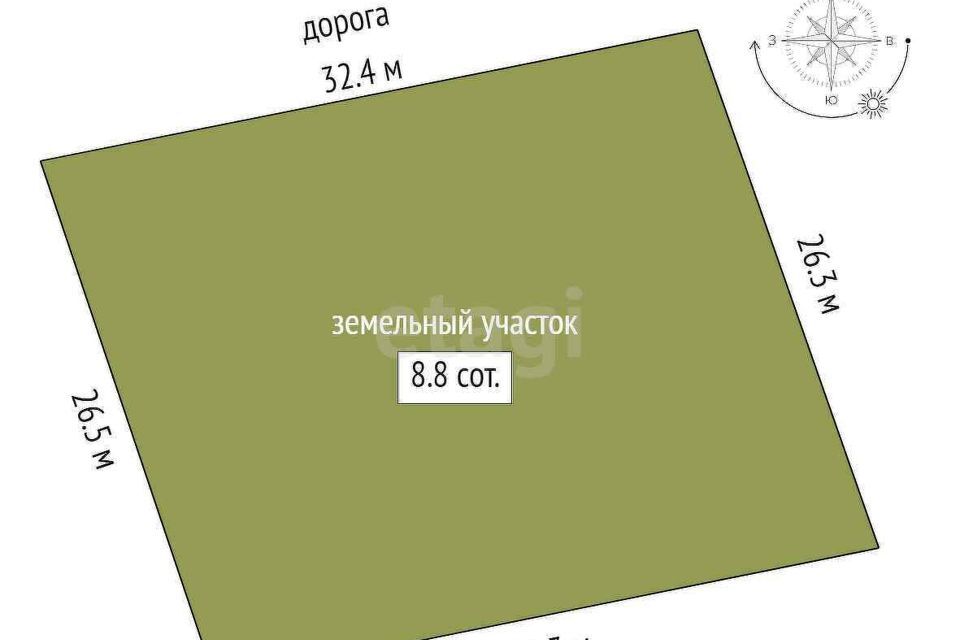 земля г Белоярский снт Луч Ветераны, 110А, городской округ Нижневартовск фото 7