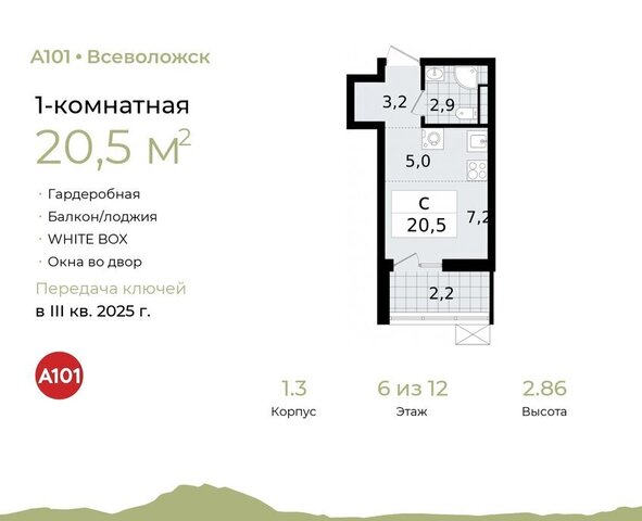 Южный ЖК «А101 Всеволожск» Ладожская, 1. 3 фото