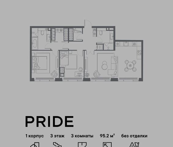 ЖК PRIDE муниципальный округ Марьина Роща фото