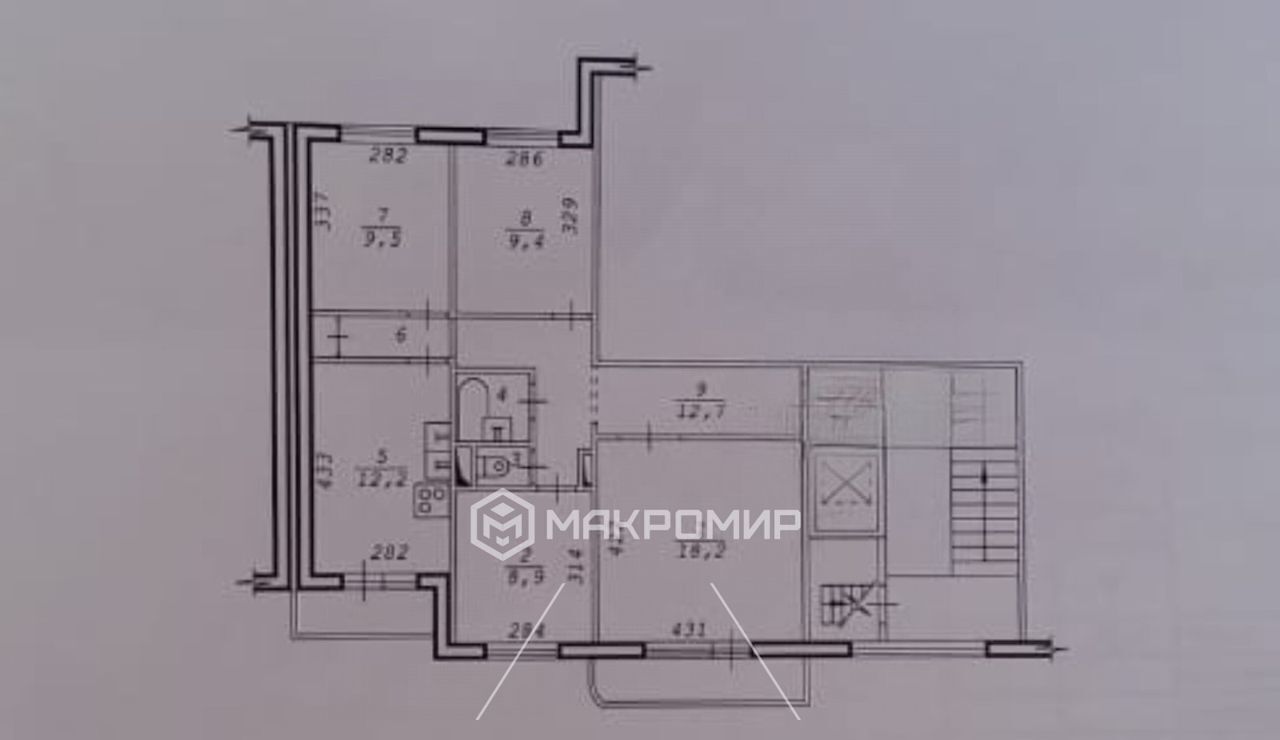 квартира г Новосибирск р-н Октябрьский ул Выборная 129 фото 9