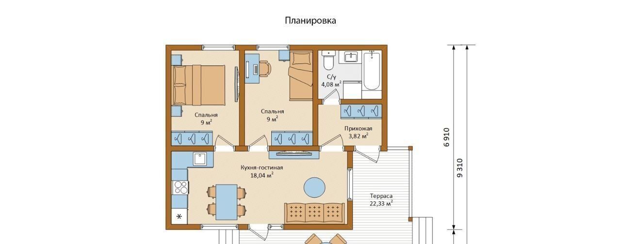 дом р-н Тосненский п Красный Бор Красноборское городское поселение фото 2