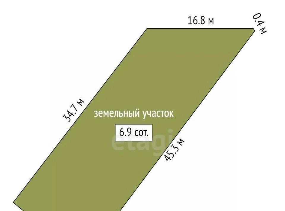 земля р-н Тахтамукайский пгт Яблоновский ул Федина 23 фото 8