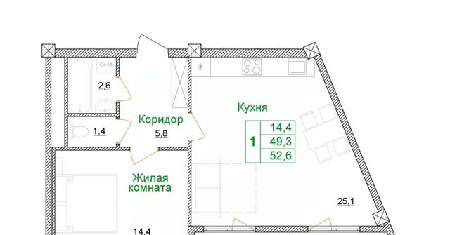 г Старый Оскол микрорайон Космос 11А фото