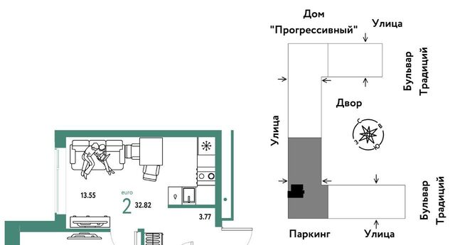 р-н Калининский ЖК Домашний фото