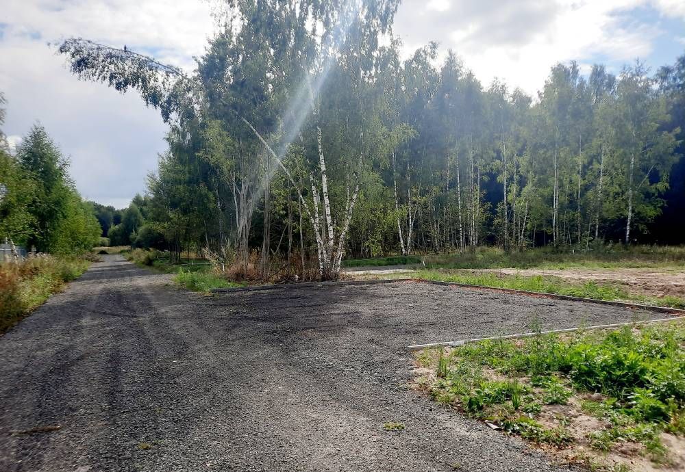 земля городской округ Чехов п Любучаны 39 км, коттеджный пос. Л. А. О. С. парк, г. о. Чехов, Симферопольское шоссе фото 5