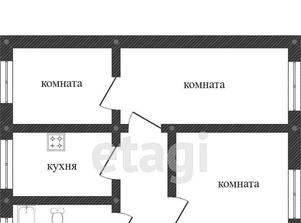 квартира г Нижний Тагил р-н Ленинский ул Ермака 29 фото 7