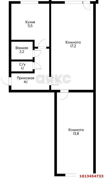 квартира г Краснодар р-н Центральный ул Заводская 7/2 фото 14