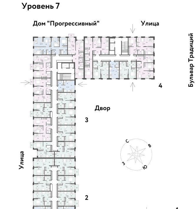 квартира г Тюмень р-н Калининский ЖК Домашний фото 2