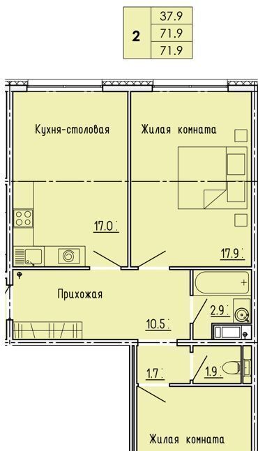 квартира г Пенза р-н Октябрьский ул Яшиной 4 Октябрьский район фото 4