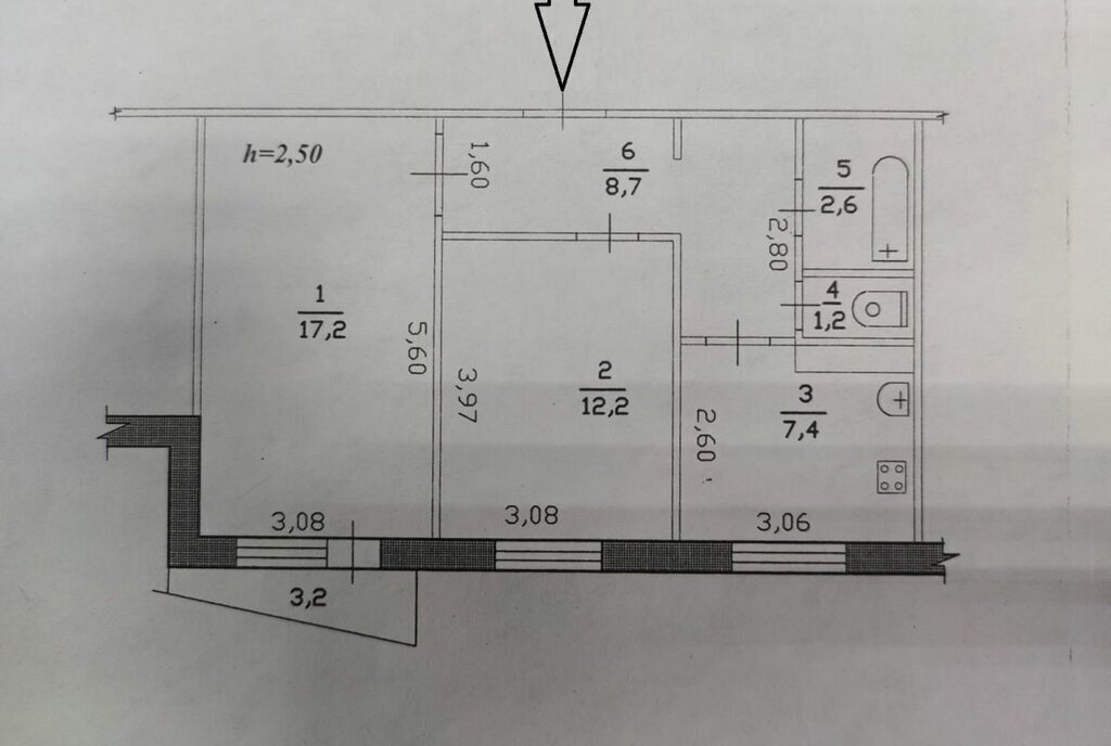 квартира г Комсомольск-на-Амуре ул Комсомольская 82 фото 18