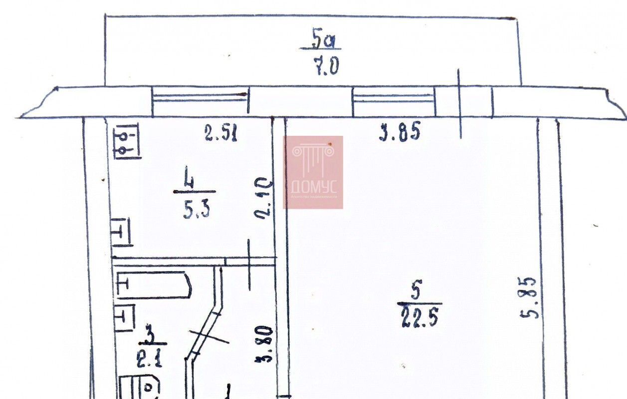 квартира г Евпатория пгт Новоозерное ул Героев-Десантников 6а фото 2