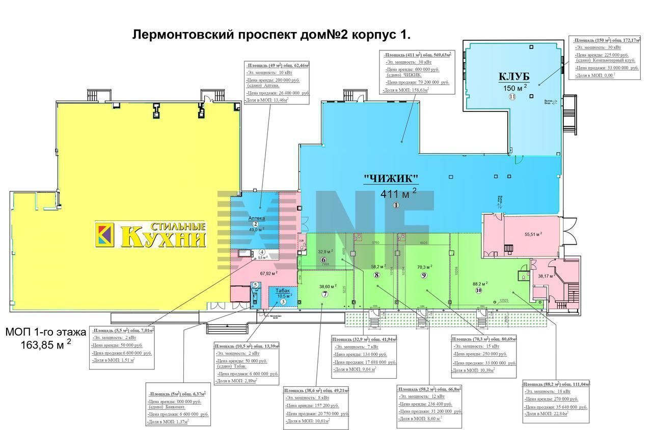 торговое помещение г Москва метро Косино пр-кт Лермонтовский 2к/1 фото 10