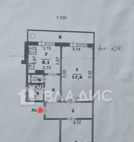 квартира г Белгород Западный ул Есенина 50а Западный округ фото 13