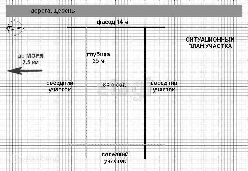 земля р-н Анапский п Пятихатки ул Джеметинская 15 муниципальный округ Анапа фото 8