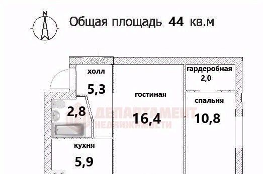 квартира г Астрахань р-н Советский ул Рождественского 7 фото 1