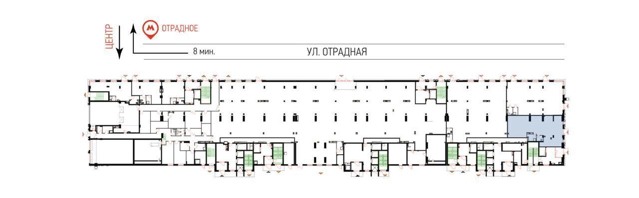 торговое помещение г Москва метро Отрадное ул Отрадная 4а муниципальный округ Отрадное фото 5