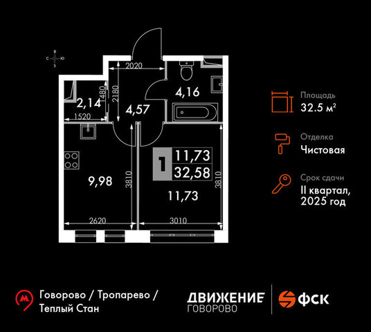 квартал № 1 метро Говорово ЗАО район Солнцево № 3, жилой комплекс Движение. Говорово, к 1 фото