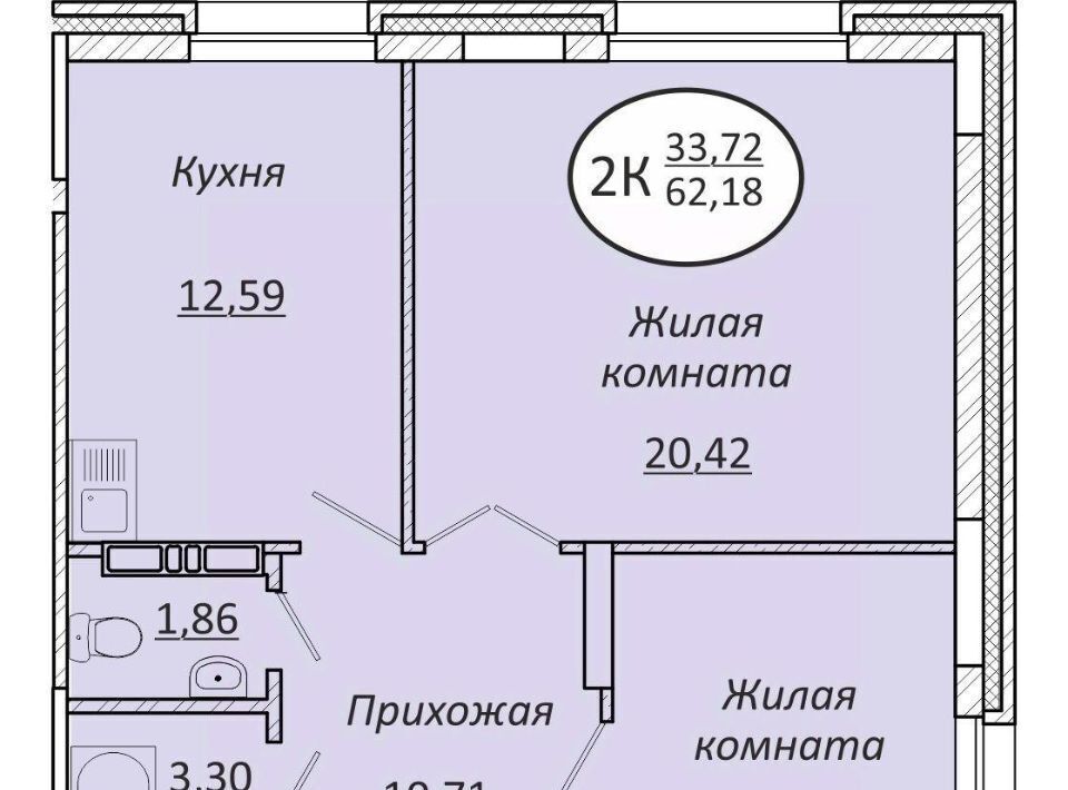 квартира г Новосибирск р-н Октябрьский Октябрьская фото 1