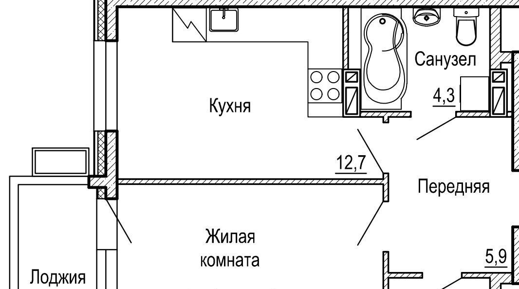 квартира г Артем ул Кирова 74/1 ЖК «Гармония» фото 1