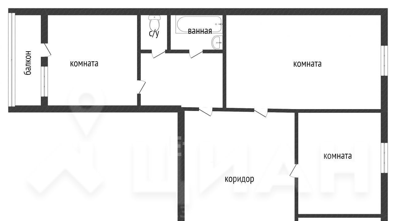 квартира г Хабаровск р-н Железнодорожный ул Демьяна Бедного 29 фото 2