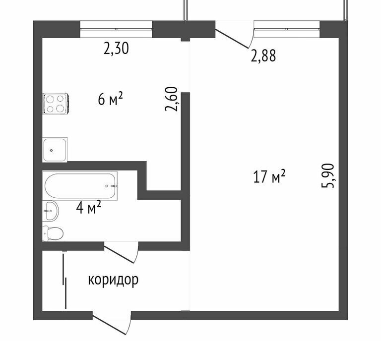 квартира г Ачинск мкр 5-й 30 фото 11