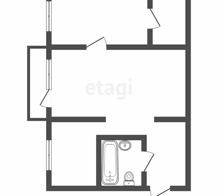 квартира г Ангарск 9, 11-й микрорайон фото 18