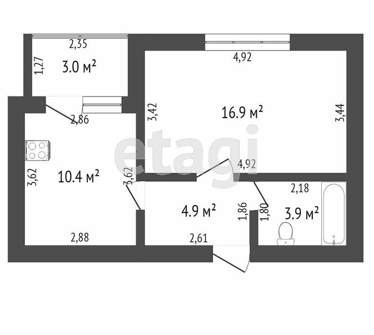 квартира г Стерлитамак ул Артема 64 фото 8