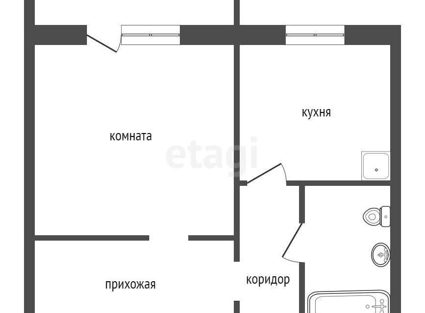 квартира г Красноярск р-н Советский пер Светлогорский 2 городской округ Красноярск фото 4