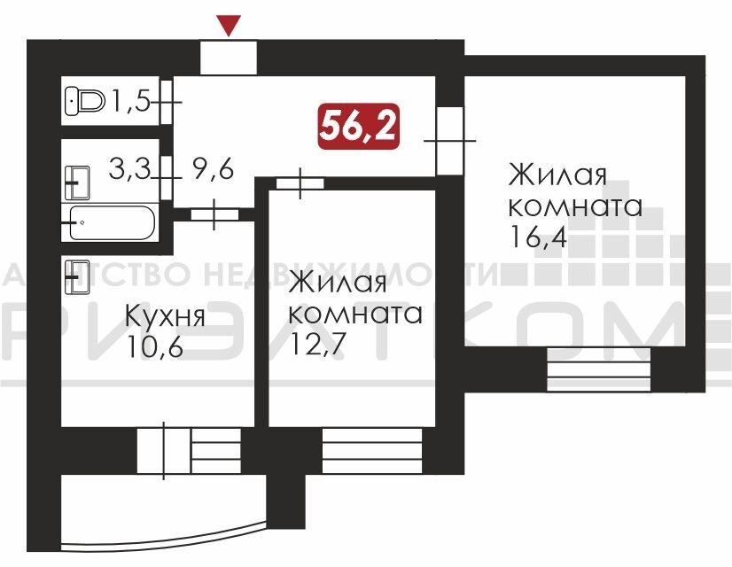 квартира г Благовещенск ул Заводская 4 городской округ Благовещенск фото 4