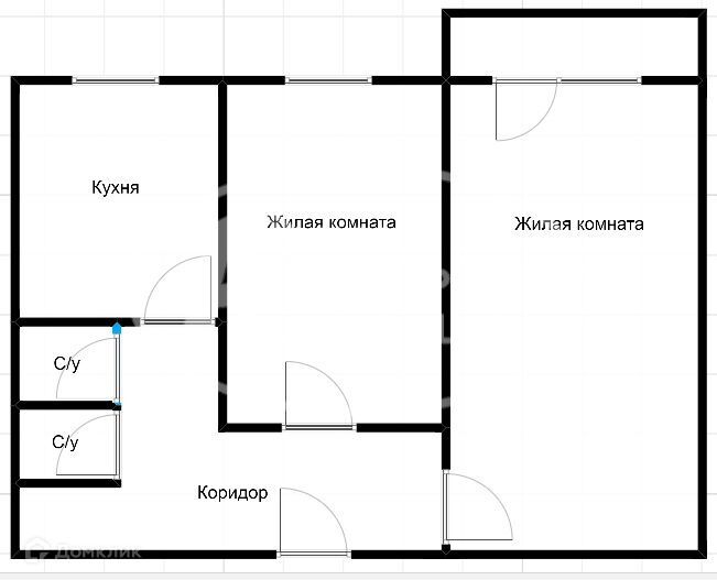 квартира р-н Чернушинский г Чернушка ул Коммунистическая 37а фото 9