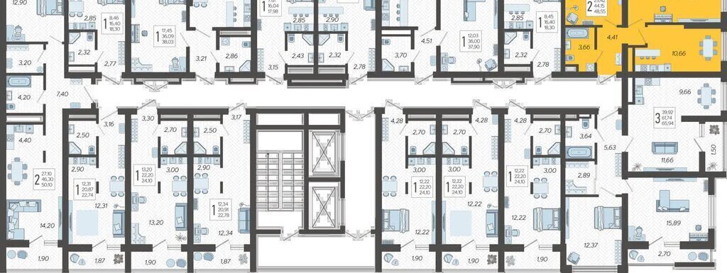 квартира г Сочи р-н Хостинский ЖК «Кислород» 9 Хостинский район фото 1