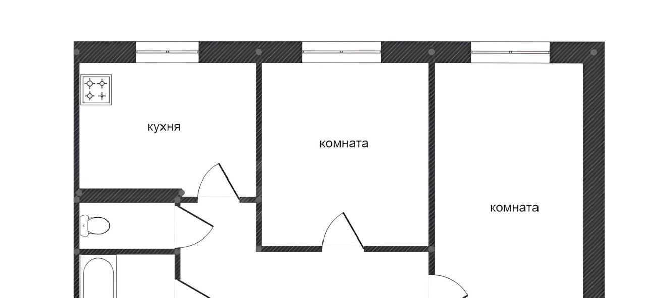 квартира г Усть-Илимск ул Ленина 3 фото 2