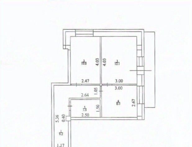 квартира г Бийск ул Михаила Митрофанова 2/3 фото 5