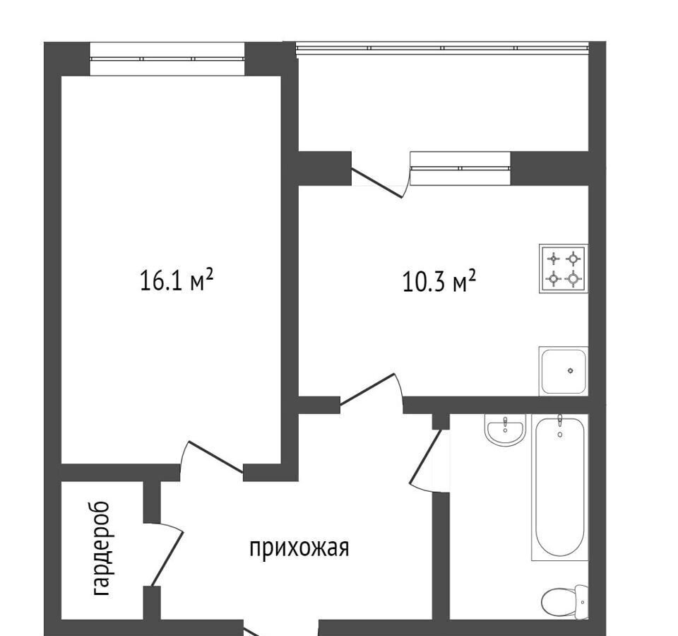 квартира г Воронеж р-н Ленинский ул Кривошеина 13/7 ЖК «Трамвай Желаний» фото 27