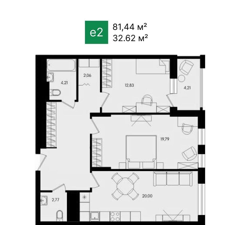 квартира г Пенза р-н Железнодорожный ул Измайлова 58а фото 2