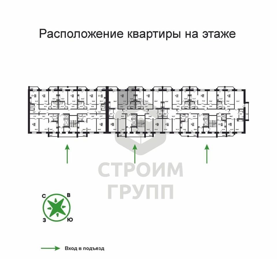 квартира г Владимир р-н Октябрьский ул Лакина 2а фото 3