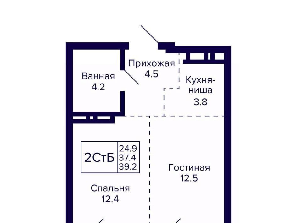 квартира г Новосибирск Берёзовая роща ул Фрунзе с 1 фото 1