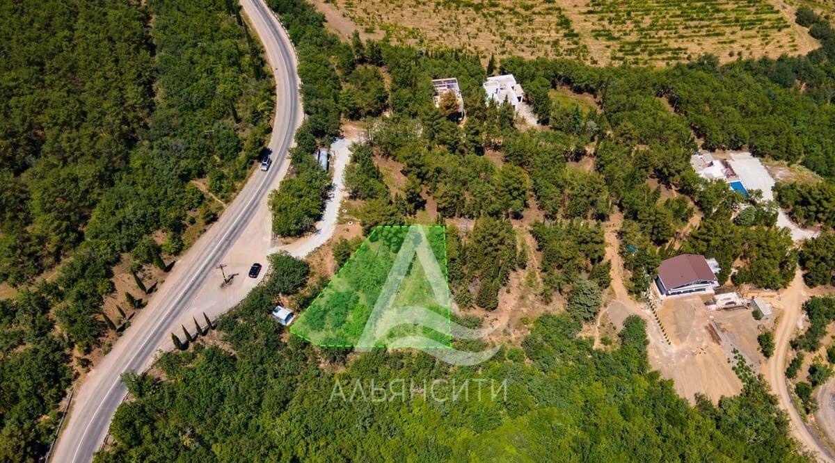 земля г Алушта п Семидворье р-н мкр Александрийская дача фото 4