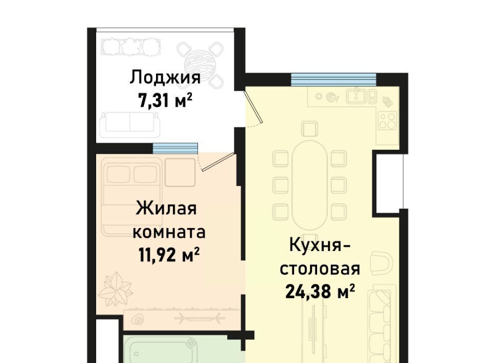 квартира р-н Черноморский пгт Черноморское ул Евпаторийская Черноморское сельское поселение фото 1