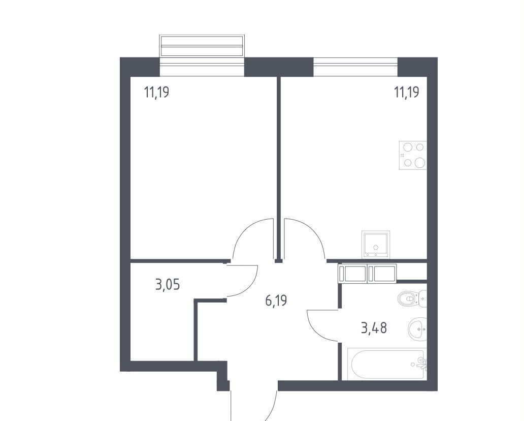 квартира г Москва п Московский д Румянцево метро Саларьево д. 30к 2 фото 6